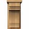 Ekena Millwork Pescadero Rough Sawn Corbel w/Backplate, Western Red Cedar, 8"W x 12"D x 16"H COR08X12X16PEC01RWR - alternate 2